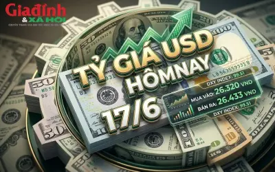 Tỷ giá USD hôm nay 17/6: Đồng đô la Mỹ khởi ngân hàng tăng nhẹ