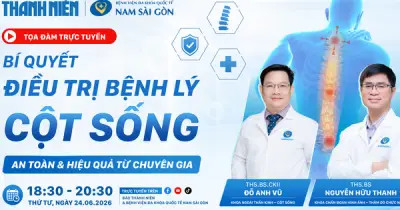 Tư vấn trực tuyến: Bí quyết điều trị bệnh lý cột sống an toàn và hiệu quả