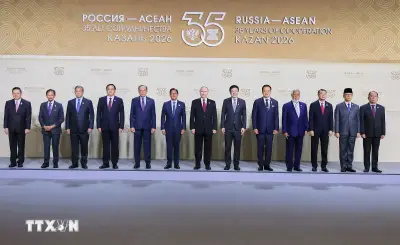 Thủ tướng Lê Minh Hùng dự hội nghị cấp cao kỷ niệm 35 năm quan hệ ASEAN-Nga