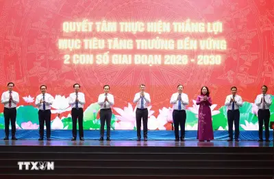 Thủ tướng phát động phong trào thi đua tăng trưởng bền vững 2 con số giai đoạn 2026-2030