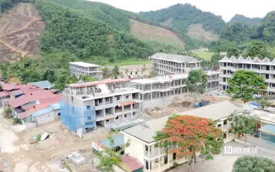 Thanh Hóa khởi công 10 trường nội trú liên cấp vùng biên, đẩy nhanh tiến độ xây dựng
