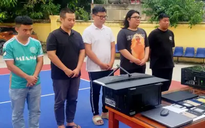 Thanh Hóa triệt phá ổ nhóm mua bán trái phép 1.000 tài khoản ngân hàng