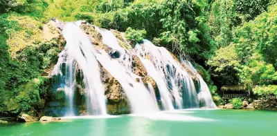 Thác Tà Puồng: 'Viên ngọc xanh' giữa đại ngàn Trường Sơn Quảng Trị