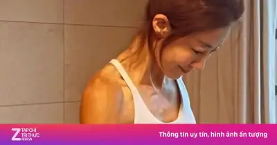 Thân hình cơ bắp săn chắc của Lee Ji Hyun ở tuổi 43 gây bất ngờ