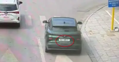 Tài xế Thanh Hóa dùng băng dính sửa biển số để đối phó camera AI