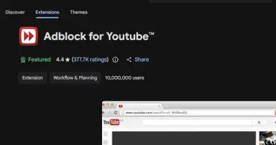 Tiện ích chặn quảng cáo YouTube 10 triệu lượt tải bị nghi chứa mã độc