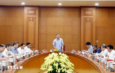 Tổng Bí thư, Chủ tịch nước Tô Lâm làm việc với Ban Tuyên giáo và Dân vận Trung ương
