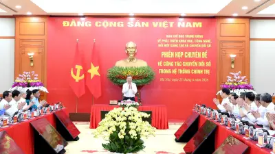 Tổng Bí thư Tô Lâm chỉ đạo đẩy mạnh chuyển đổi số trong hệ thống chính trị