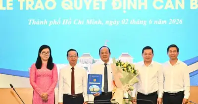 TP.HCM bổ nhiệm Phó giám đốc Sở Nông nghiệp và Môi trường