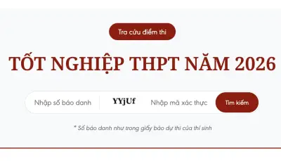 Tra cứu điểm thi tốt nghiệp THPT 2025 trên Báo điện tử VietnamPlus