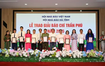 Trao giải Báo chí Trần Phú năm 2025: 34 tác phẩm xuất sắc được vinh danh