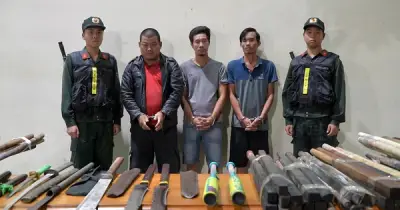 Triệt phá đường dây cưỡng đoạt tài sản tại Chành cua 46, 17 người bị khởi tố