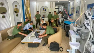 Triệt phá đường dây thẩm mỹ viện chui, lừa đảo hàng tỷ đồng