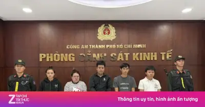 Triệt phá xưởng sản xuất hơn 23.000 đôi dép giả Nike, Adidas, Gucci tại TP.HCM