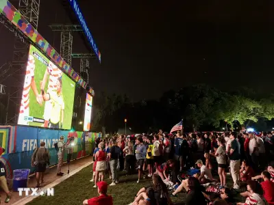 Trận Mỹ thắng Paraguay 4-1 lập kỷ lục khán giả truyền hình