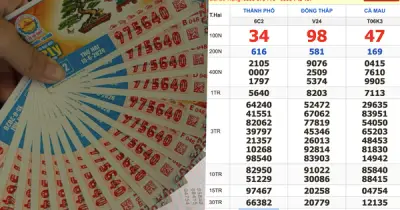 Trúng 16 tờ vé số đài TP.HCM, người may mắn nhận tiền ngay