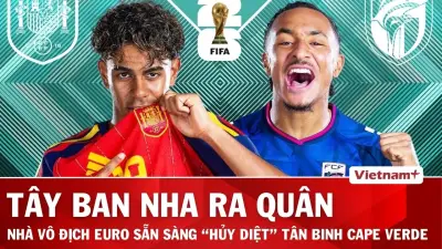 Tây Ban Nha vs Cape Verde: Không Yamal, vẫn dễ dàng hủy diệt tân binh