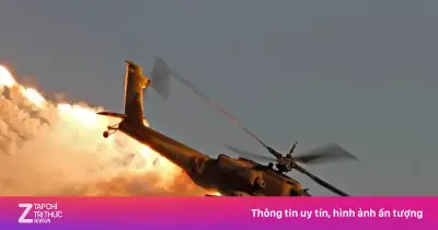 UAV Iran mắc kẹt trong buồng lái trực thăng Apache Mỹ, hai phi công sống sót kỳ diệu