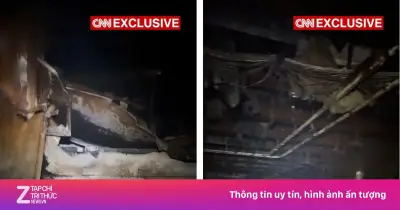 Video hé lộ khoang tàu sân bay Mỹ 13 tỷ USD bị cháy đen nghiêm trọng