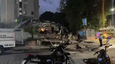 Video nhà cửa đổ sập trong trận động đất mạnh nhất thế kỷ ở Venezuela