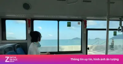 Video: Tuyến xe buýt chạy ôm đường biển Côn Đảo