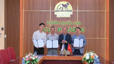 Việt Nam và Hàn Quốc ký thỏa thuận hợp tác bảo tồn thiên nhiên