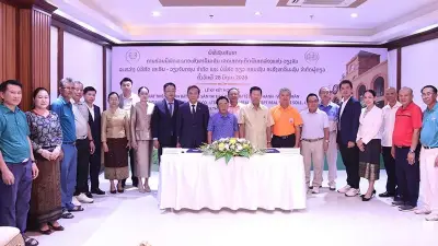 Việt Nam và Lào ký kết hợp tác phát triển Đặc khu kinh tế Long Thành-Vientiane