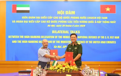 Việt Nam và UAE ký bản ghi nhớ hợp tác công nghiệp quốc phòng