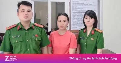 Vận động đối tượng truy nã Vũ Thị Phương Hằng ra đầu thú tại Hà Nội