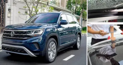 Volkswagen Teramont President vỡ kính trần: Hãng từ chối bảo hành, chủ xe phản bác