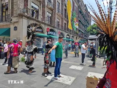 World Cup 2026: Nghi lễ cổ truyền Mexico tạo sức hút bên thềm Fan Fest