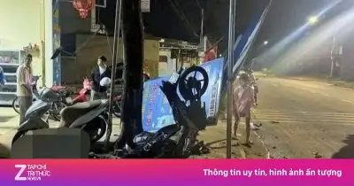Xe máy tông gốc cây ở Đắk Lắk, một thanh niên tử vong