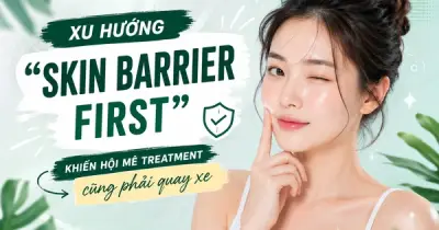 Xu hướng 'skin barrier first' 2026: Bảo vệ da từ gốc với Trioderma Gentle Matte Soothing Lotion