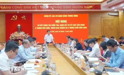 Đẩy mạnh giám sát trên dữ liệu trong công tác kiểm tra của Đảng