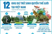 12 khu dự trữ sinh quyển thế giới tại Việt Nam: Di sản thiên nhiên quý giá