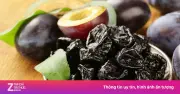 5 lý do mận khô là món ăn vặt tốt cho sức khỏe, hỗ trợ tiêu hóa và tim mạch