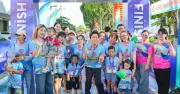 500 gia đình ba thế hệ cùng Trường Giang đi bộ tại Ngày hội gia đình Long Châu