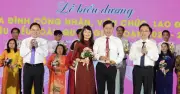 95 gia đình công nhân tiêu biểu toàn quốc được biểu dương tại TP.HCM