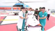 Đưa bệnh nhân nguy kịch từ Trường Sa về đất liền an toàn