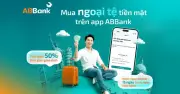 ABBank ra mắt tính năng mua ngoại tệ trực tuyến trên app