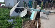 An Giang: Sạt lở bờ sông Cái, 3 căn nhà rơi xuống sông, thiệt hại hơn 1,7 tỉ đồng