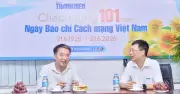 Anh Nguyễn Tường Lâm chúc mừng Báo Thanh Niên nhân Ngày Báo chí Cách mạng