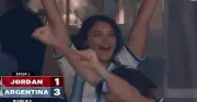 Antonela bùng nổ cảm xúc khi Messi lập kỷ lục ghi bàn 7 trận World Cup liên tiếp