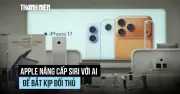 Apple nâng cấp Siri với AI để bắt kịp đối thủ