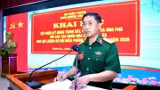 Bộ đội Biên phòng Nghệ An được tập huấn phòng chống chất độc hóa học, sinh học, phóng xạ
