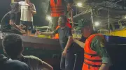 Bộ đội Biên phòng Quảng Ninh cứu kịp thời 3 thuyền viên tàu cá bị chìm