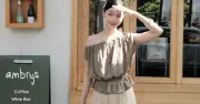 Bí quyết diện quần ống rộng màu be chuẩn thanh lịch mùa hè
