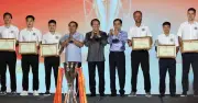 Bộ trưởng Lương Tam Quang biểu dương CLB CAHN vô địch V-League 2025-2026