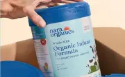 Bộ Y tế yêu cầu rà soát, ngưng lưu hành sữa bột trẻ em Nara Organics