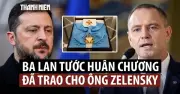 Ba Lan tước huân chương cao quý của Tổng thống Ukraine Zelensky